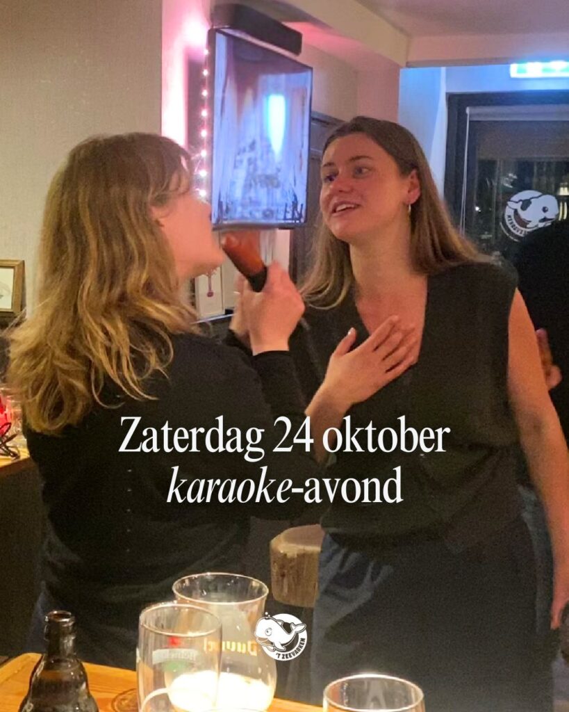 Karaoke-avond bij ’t Zeevarken in Tholen
